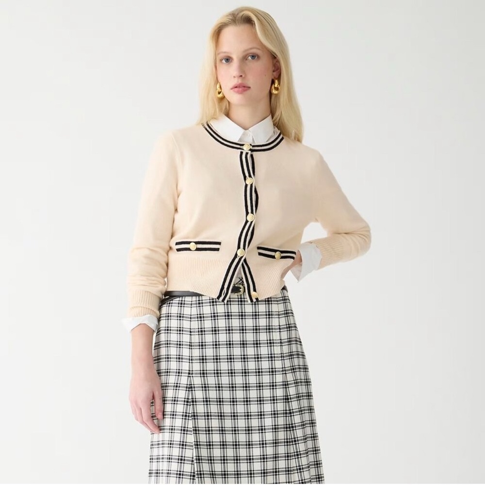 NWT JCrew Lady Cashmere Cardigan XS